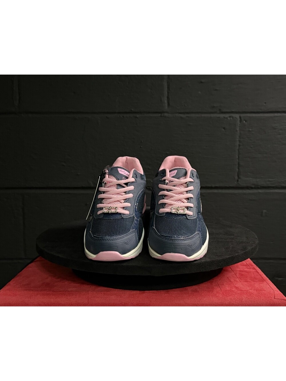 Baby Phat Genera Navy Pink Deadstock OG Box Women 8 Y2K Museum Grade